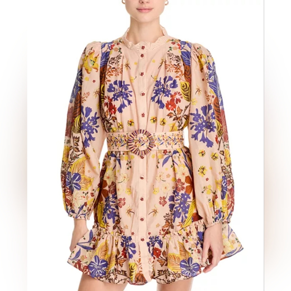 NWT FARM RioBeauty Bouquet Dress S $230